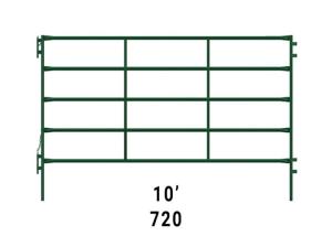 China 4 Gauge Livestock / Horse Corral Panels Anti Dust Green Painting Finishing factory