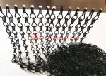 Space Divider Anodized Aluminium Chain Link Fly Curtain Double Hook Chain