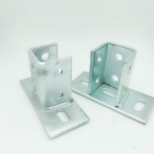 China Corrosion Resistant Zinc Plated Steel Strut Channel Accessories factory