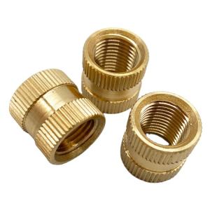 China CNC Machining Brass Knurled Thumb Nuts DIN 315 ODM Available factory