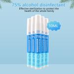10ml Rinse Free Hand Sanitizer Portable Disposable Disinfection Spray