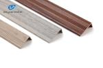 Aluminum Stright Angel Alloy Profiles Powder Coating Wall Trims Wooden Grain 1cm