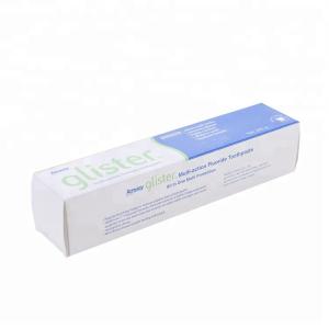 China White Card Paper Packaging Toothpaste Box Recyclable Biodegradable Material factory