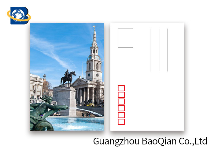 Tourist Tttraction 3d Lenticular Card , Lenticular Postcard Printing Souvenir Tourist Gifts