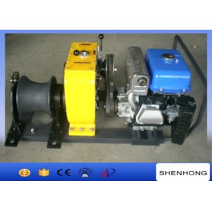 80KN YAMAHA Petrol Engine Belt Driven Cable Powered Pulling Winch