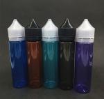 Dropper bottle (Transparent Black) REUSABLE, Child Resistant Cap, Easy Drip Tip