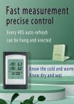 Indoor Electronic Thermo Hygrometer Sensor Meter -40 To 60 ° C Outdoor