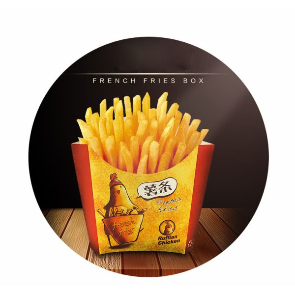 China DISPOSABLE PAPER BOX, FRIED CHICKEN & FRENCH FRIES BOX, GOOD QUALITY factory
