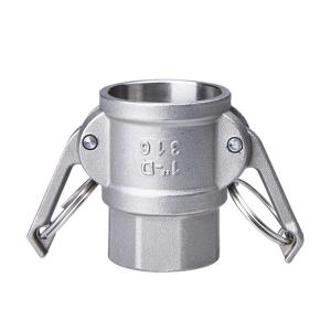 China Stainless Steel 304 316 Camlock Quick Couplings Type D for Heavy-Duty Applications factory