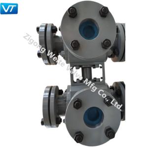 China VT Natural Gas Pipeline Fast Discharge Quick Shutdown Double Ball Valves factory