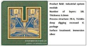 China FR4 TG180 Metal Substrate PCB Laser Hole 0.10mm For Military Department Module factory