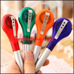 China Construction Industry Twist Ballpoint Pen With Clip Plastic Ballpoint Pen factory