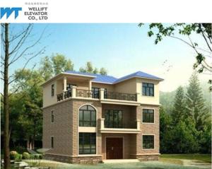 China 320 / 400Kg Home Passenger Lifts , Energy Saving Elevators For Villas Speed 0.4 M/s factory