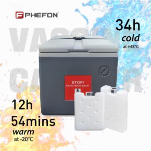 China Lightweight Vaccine Cooler Box 330*330*370 Package Size 34h Cold Life at 43°C factory