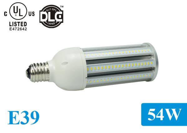 54Watt E39 E26 LED Corn Bulb , LED Corn COB Lights Compatible Inductance Ballast