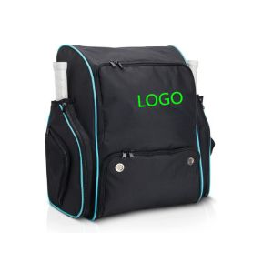 600D PVC Pickleball Racket Bag Backpack OEM / ODM With Outsides Racket Pocket