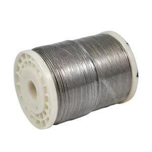 China 1/8'' 5/32'' 3/16'' 1/4'' 5/16'' 35Wx7 Stainless Steel Wire Rope for Crane Length 250fts factory