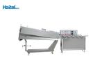 Low Capacity Hard Candy Equipment , Heat Preservation Rope Sizer Machine