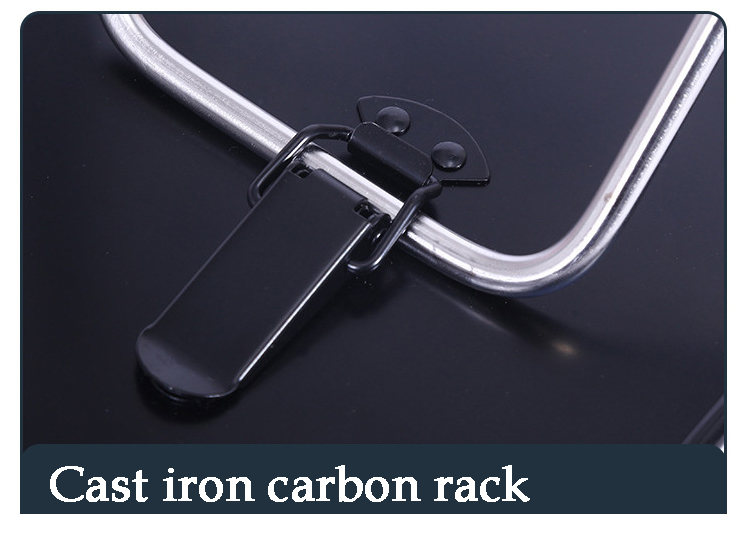 Portable Charcoal Folding Stainless Steel BBQ Grill Stove for Outdoor Garden Camping