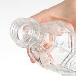 Aluminum Plastic PP Collar High White Alcohol Brandy Bottle 200ml 330ml 500ml