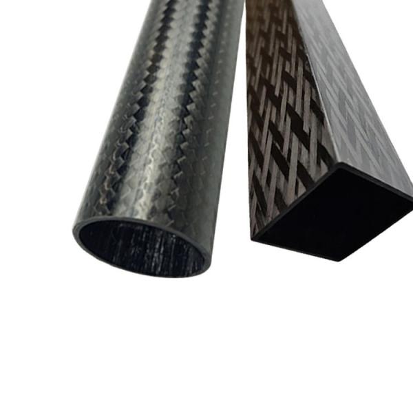 Round Carbon Fiber Tubing Pull Winding Square CF Tubes for CFK Rohr Verfahren
