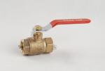 14mm Port Lockable Union 3/8 Brass Ball Valve Pneumatic Powered