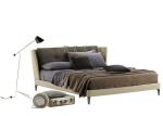 Ekar Bedroom Furniture Italian Fabric Modern King Size Bed