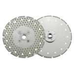 High Cutting Speed Double Electroplated Diamond Saw Blade for Customized Stone
