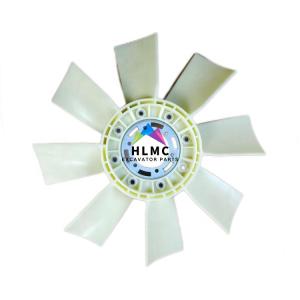 China Excavator Engine Fan Blade Hyundai R200-5 Excavator Parts factory