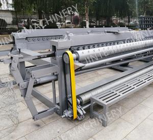 China Full Automatic 100*120mm 22kw Gabion Making Machine factory