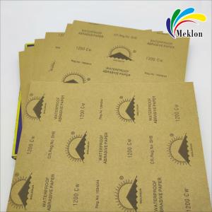 China Advanced Equipment For Sandpaper In Car Detailing Supplies factory
