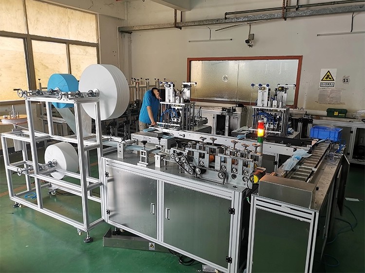 Fully Automatic Three Layer Non Woven Mask Making Machine
