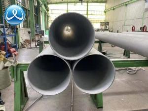 China 300 Series Stainless Steel Welded Pipe AISI DIN Welded Round Steel Tube factory