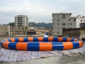 China Homeusing Circular Water Park Kids Inflatable Pool for sale factory