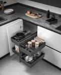 Minimalist Style Kitchen Cabinet For Storing Operating Cooking Utensils
