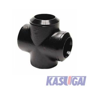 China Low Alloy Steel Fitting Straight Butt Weld Cross Sch80S ASTM A420 WPL6 B16.9 factory
