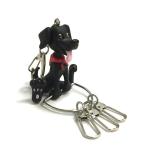 OEM ODM Promotional Plastic Keychain , Animal Key Ring Eco PVC Material