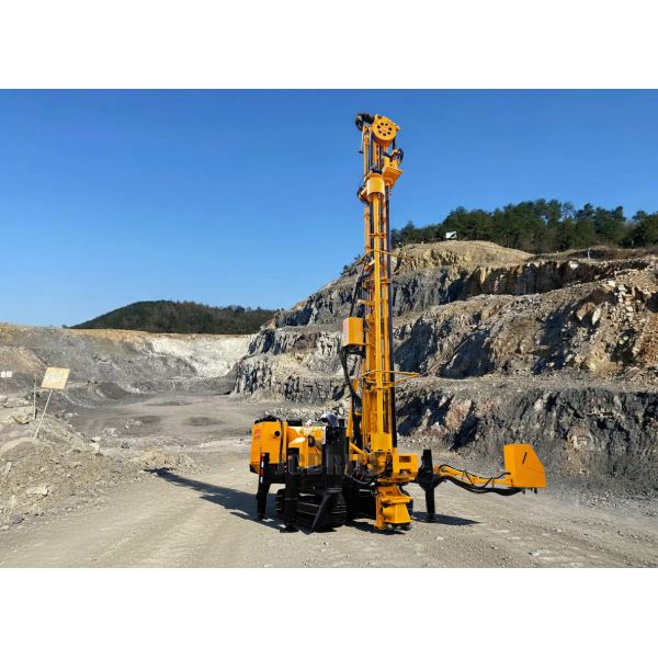JCDRILL JCM200 Multifunctional Hydraulic Crawler Drilling Rig with Automatic Rod Changer