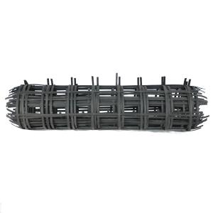 China PP Plastic Biaxial Steel Polyethylene Geogrid Retaining Walls factory