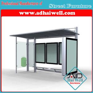 China Public Furniture Supper Design Bus Shelter Station factory