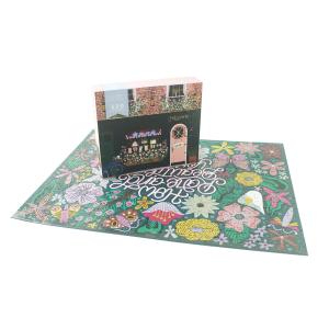 China Wholesale OEM Custom Paper Jigsaw Puzzle Cartoon Design Puzzle Game factory