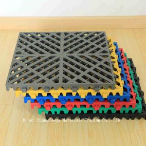 China 2.8mm Plastic Walkway Grating/ Plastic Permeable Floor / Car Wash Grille Floor / Bathroom Plastic Floor factory