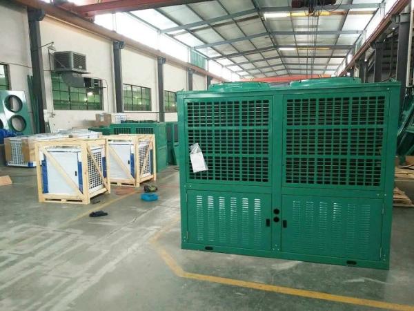 Walk In Cooler Condensing Unit , 10HP Air Cooled -10 ℃ Copeland Compressor