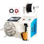 50-150MM Optical Fiber Cable Binding Machine Semi Automatic Coiling Equipment