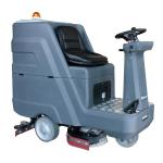 Large Commercial Ride On Floor Scrubber Dryer Cleaning Up To 25000 Square Feet