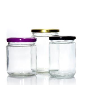 China Top Quality 6Oz 8Oz 12Oz Freezing Glass Jar With Airtight Aluminum Lid factory