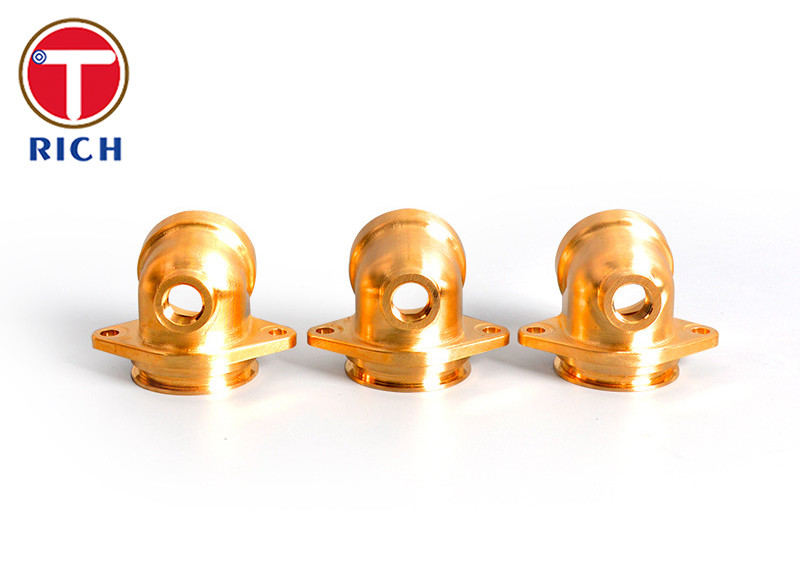 Precision CNC Brass Parts Customizable Product Prototype Model