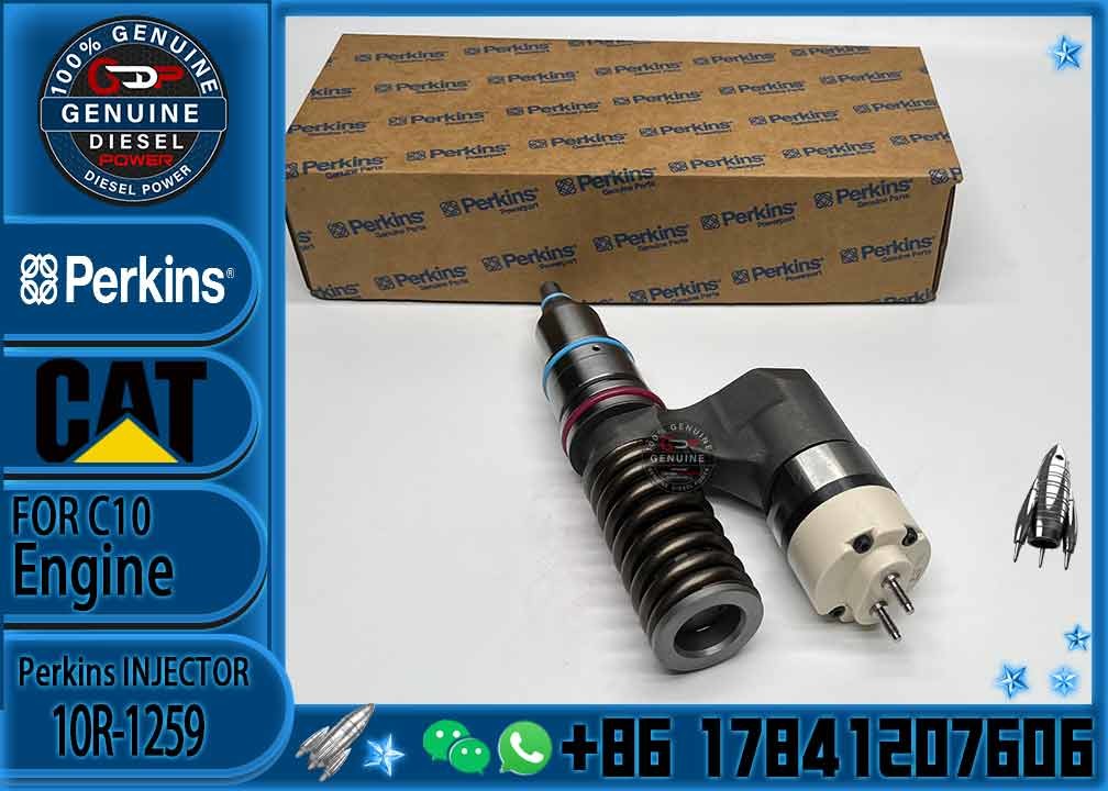 10R-1258 10R-1259 common rail excavator fuel injector for CAT C10 C12 engine injector 10R-1258 10R-1259