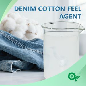 China 150C Drying and Setting One-Dip-One-Nip Denim Fabric Cotton with 30-50g/L Padding Method Dosage of Cotton Feel Agent on sale