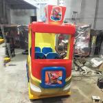 high quality amusement track train children indoor track train playground for